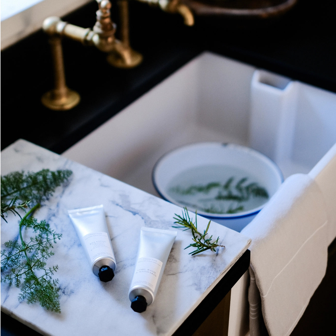 Luxury Hand Cream - Lime, Basil & Mandarin