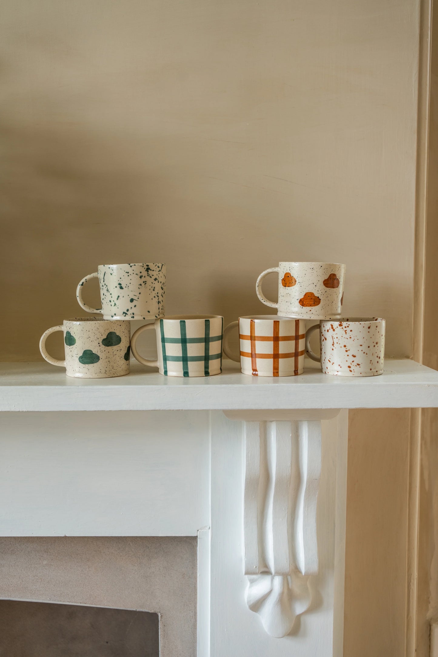 Ink Splash Mug - Ginger