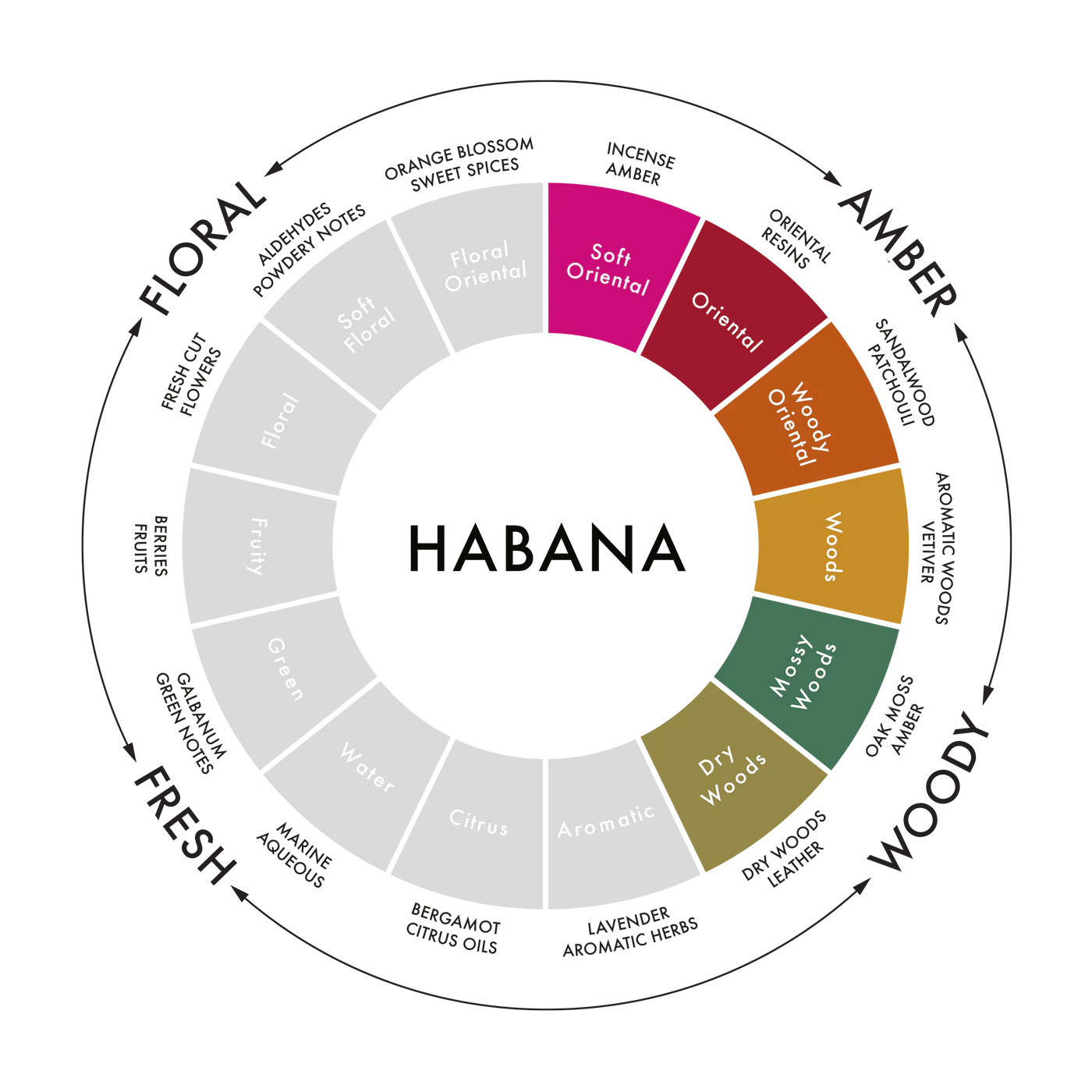 Habana ‘Captivating Smoky’ Black Candle - Medium