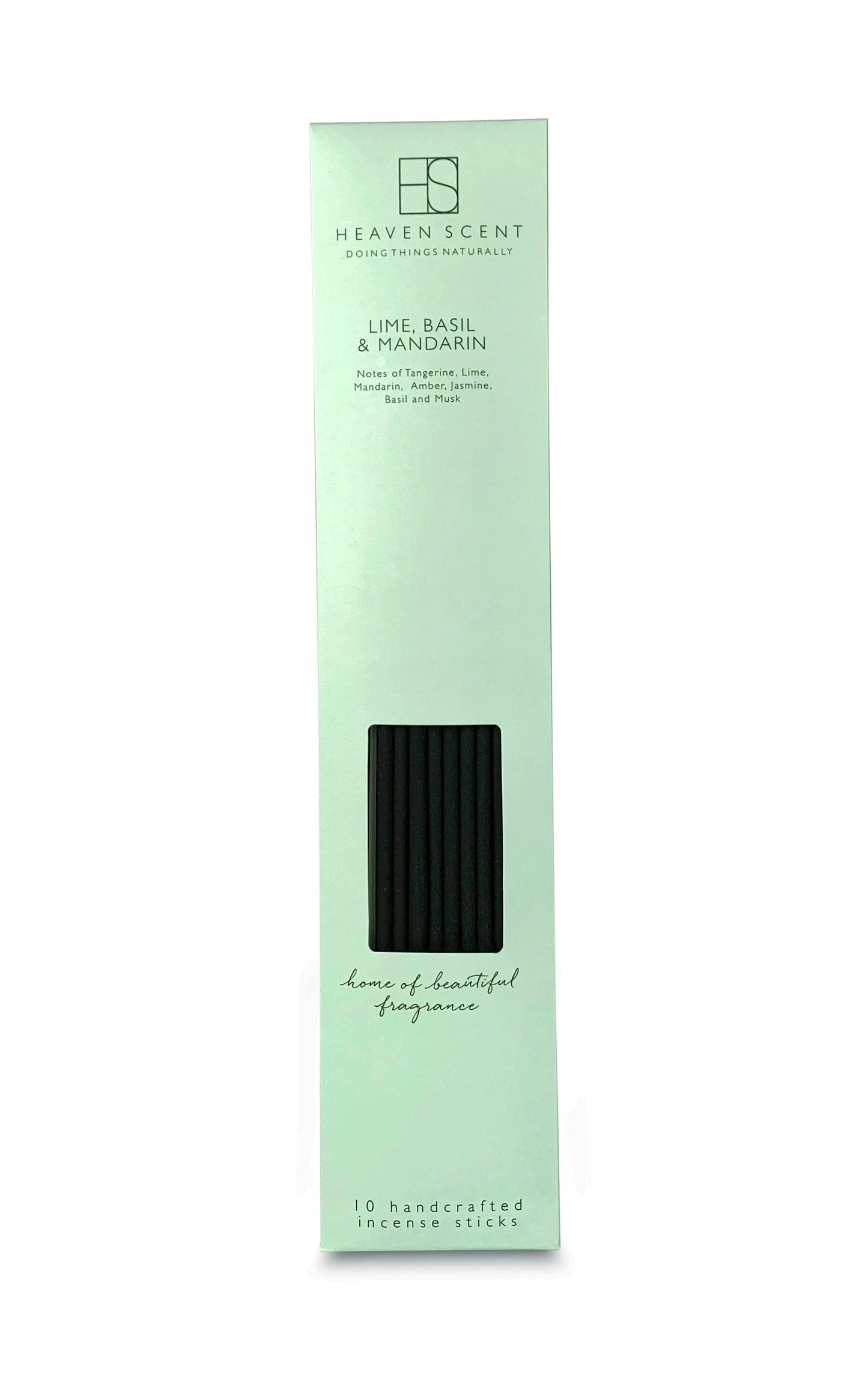 10 Lime, Basil & Mandarin Incense Sticks