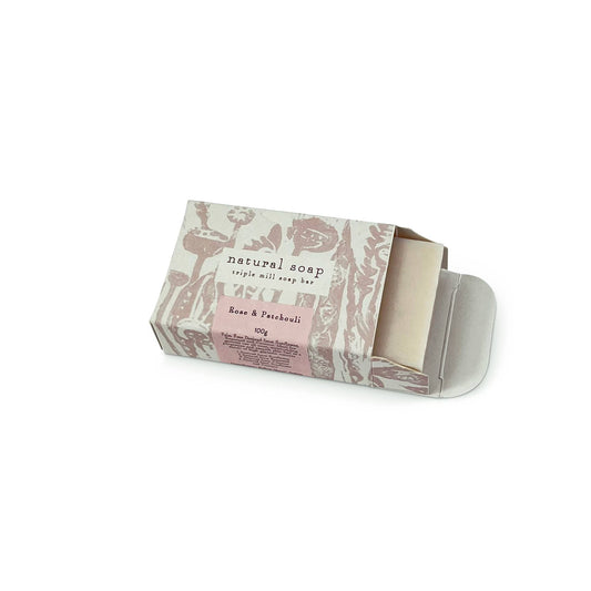 Rose & Patchouli Palm Free Soap 100g