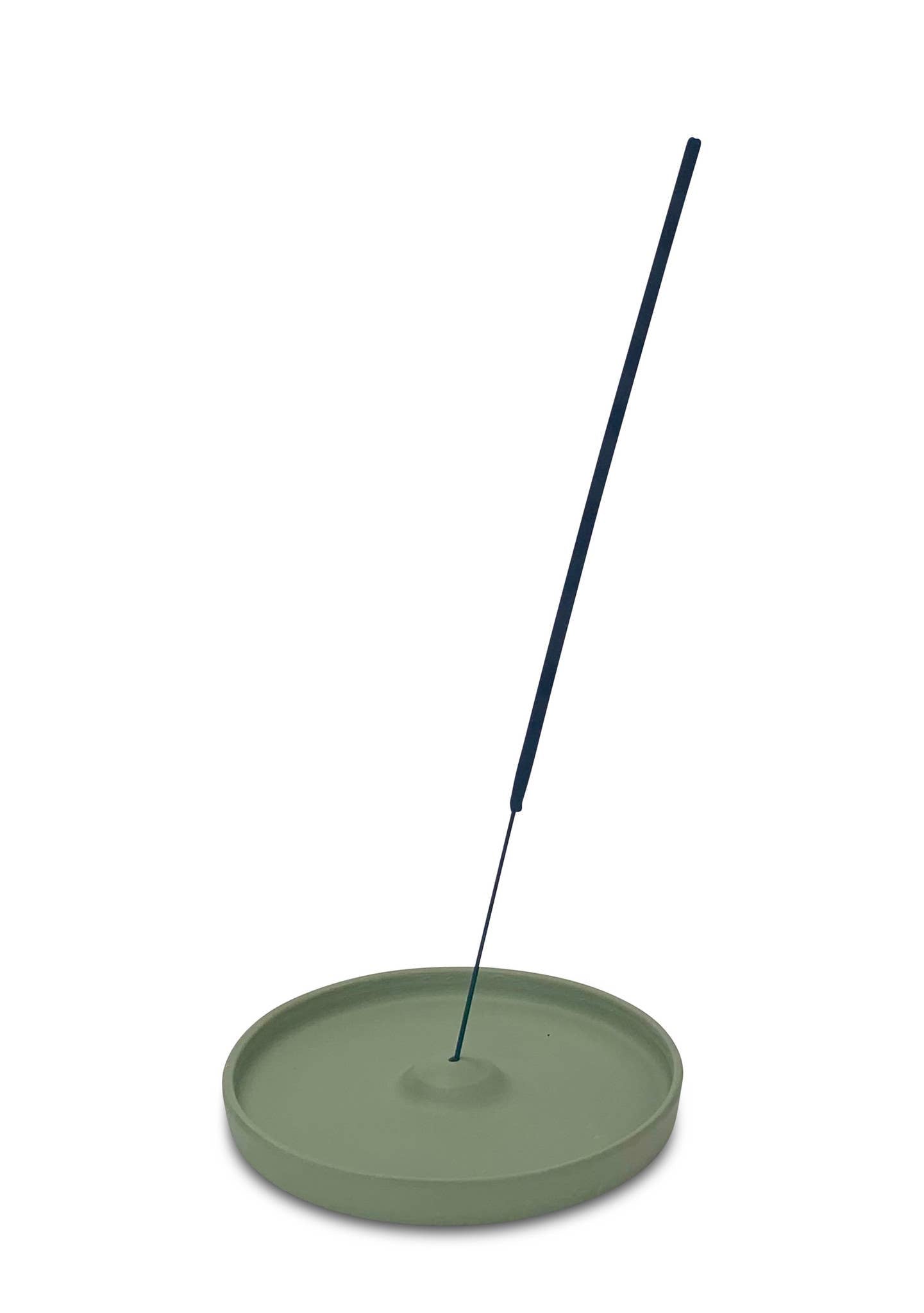 Ceramic Incense Plate: White