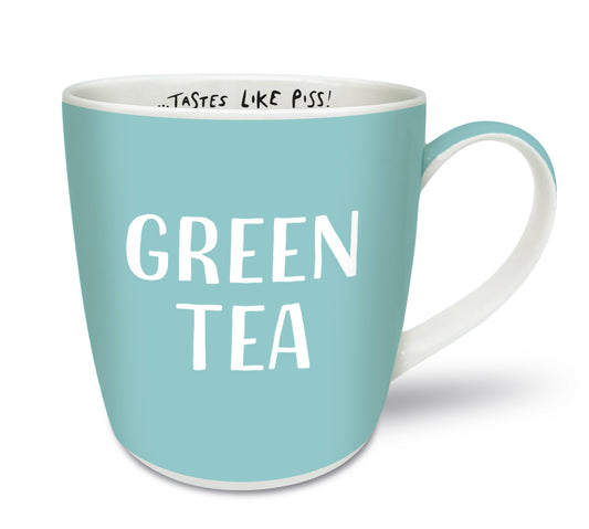 Green tea…..tastes like piss!
