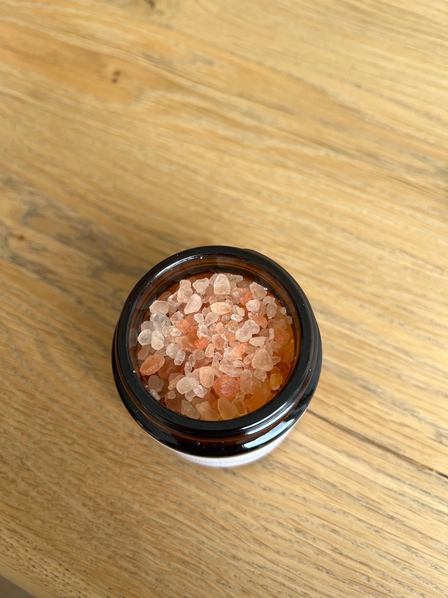 Recovery Himalayan Salts in a Brown Pharmacy Jar Spa (120ml/140g)