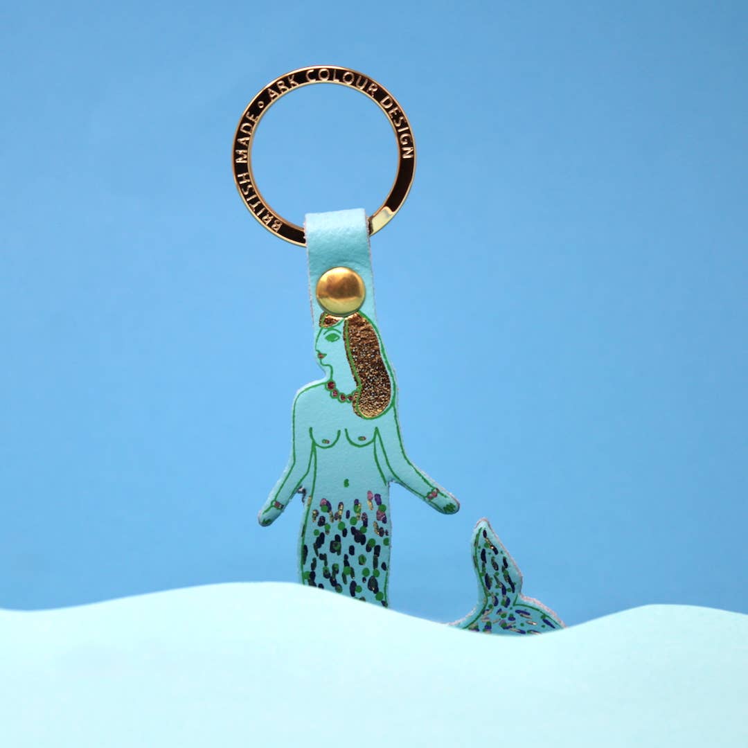 Mermaid Key Fob: Pink